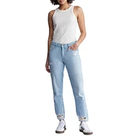 Madison Relaxed Boyfriend Distressed Jeans