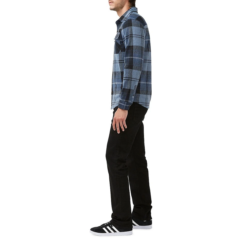 Sebbe Plaid Blanket Shirt