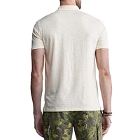 Kasper Slubbed Polo Shirt