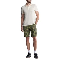 Kasper Slubbed Polo Shirt