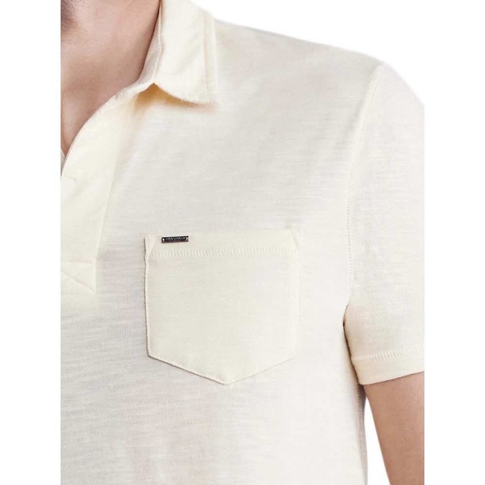 Kasper Slubbed Polo Shirt