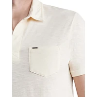 Kasper Slubbed Polo Shirt