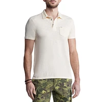 Kasper Slubbed Polo Shirt