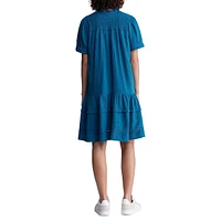 Zinnia Ruffled Drop-Waist Dress