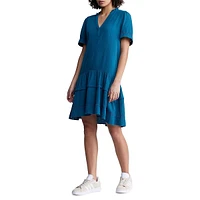 Zinnia Ruffled Drop-Waist Dress