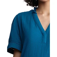 Zinnia Ruffled Drop-Waist Dress