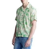 Suresh Printed Camp Shirt