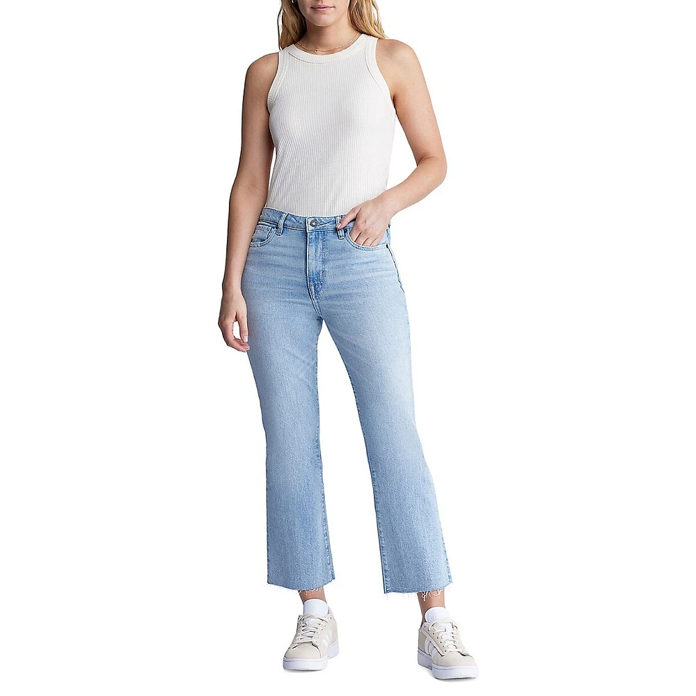 Kim Kick Crop Jeans