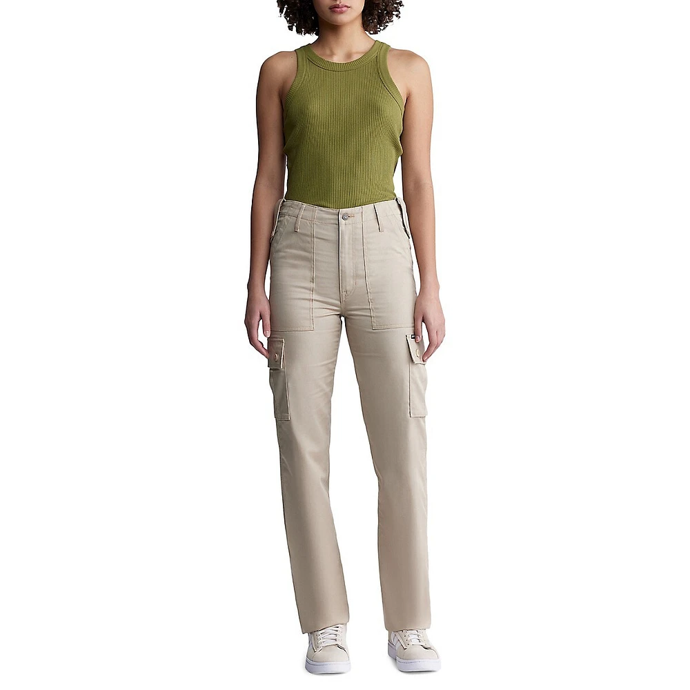 Jane High-Rise Loose Straight Cargo Pants