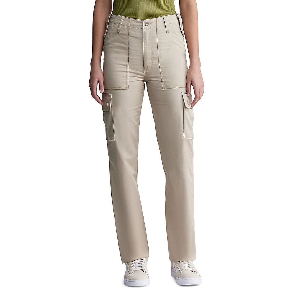 Jane High-Rise Loose Straight Cargo Pants