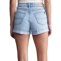 Goldie High-Rise Denim Shorts