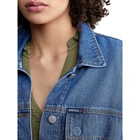 Teagan Boxy Crop Denim Jacket