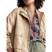 Lorah Cropped Utility Jacket