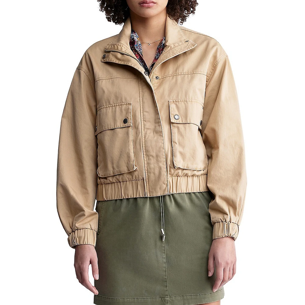 Lorah Cropped Utility Jacket