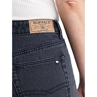 Goldie High-Rise Denim Shorts