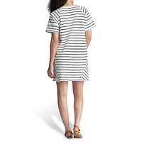 Robe t-shirt rayée Delfina