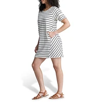 Robe t-shirt rayée Delfina