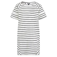 Robe t-shirt rayée Delfina