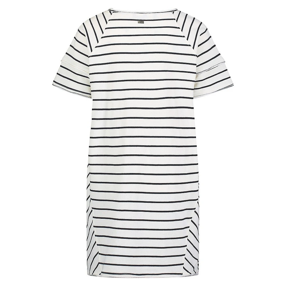Robe t-shirt rayée Delfina