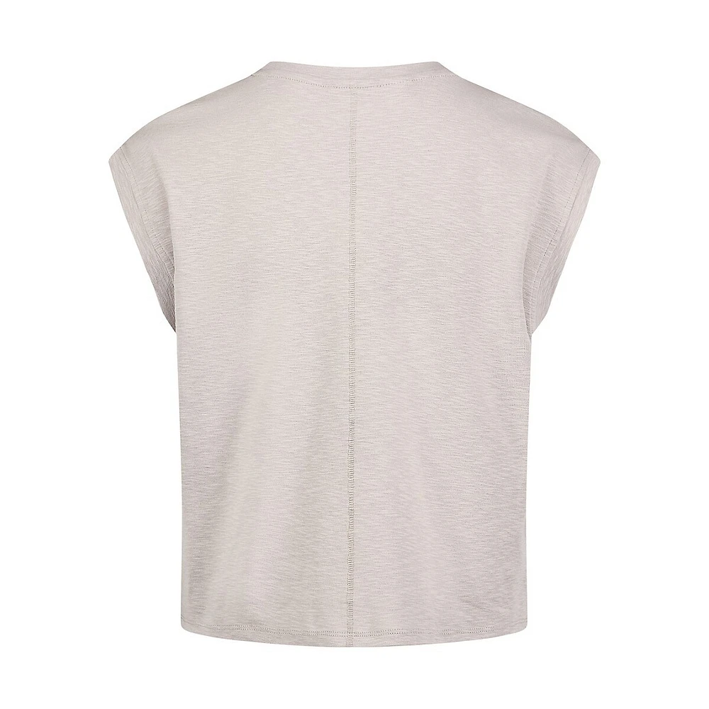 Amandine Sleeveless Boxy T-Shirt