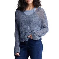 Cornelia Scalloped Hem Sweater