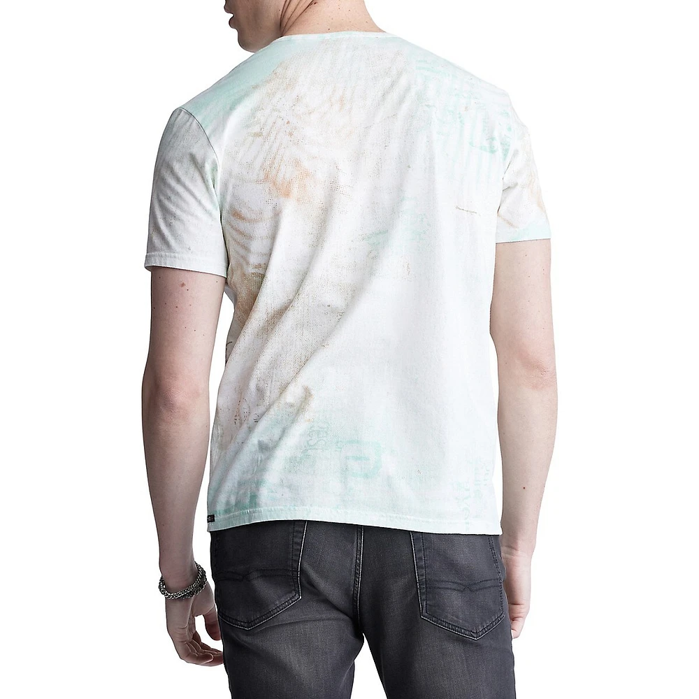 Tamayo Abstract-Print T-Shirt