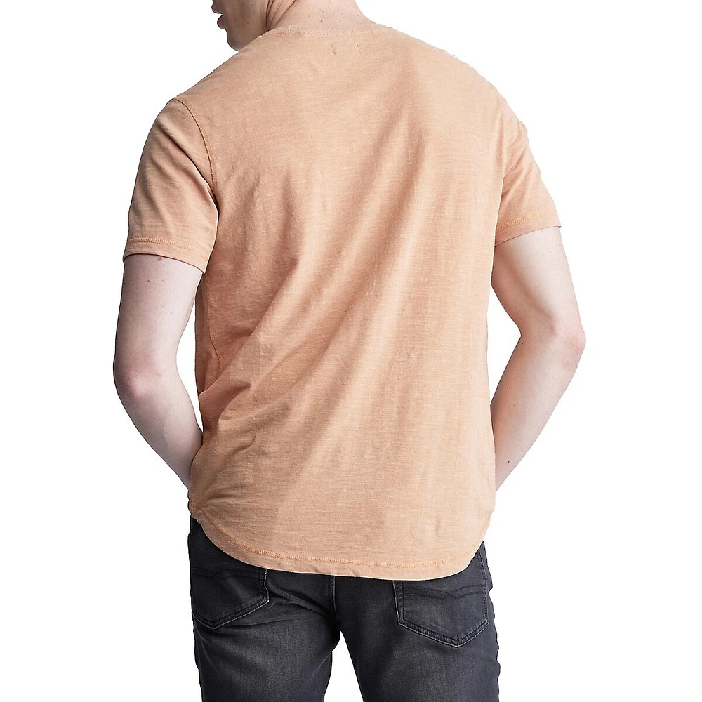 Short-Sleeve Henley