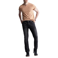 Short-Sleeve Henley