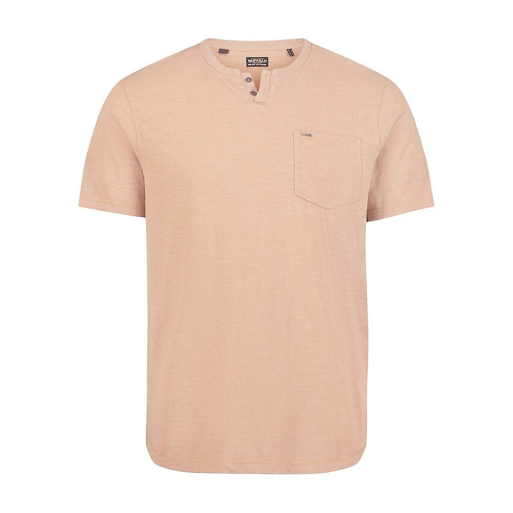 Short-Sleeve Henley