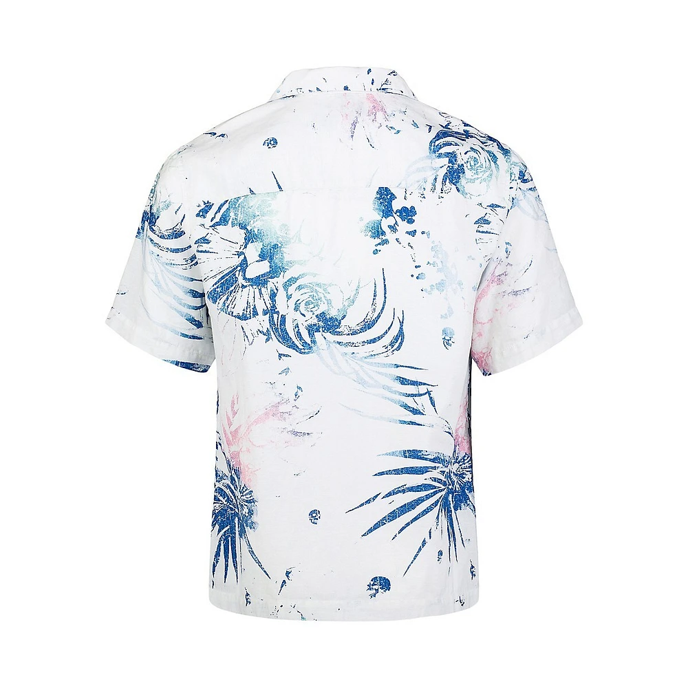 Salaman Tropical Utility Camp Shirt