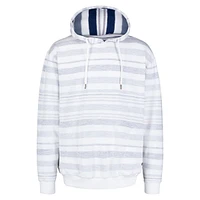 Striped Fleece Hoodie