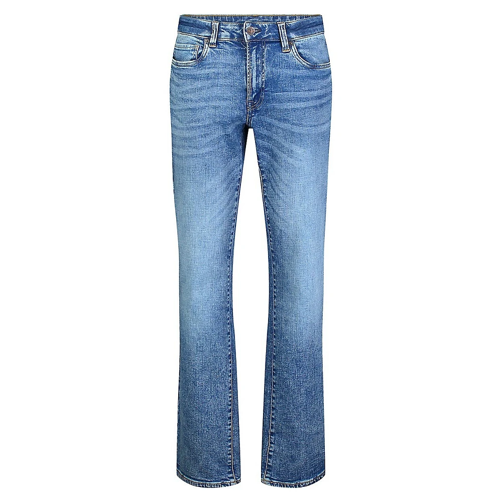 Driven Relaxed Straight Heavily Sanded & Worked Jeans