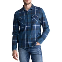 Samme Knitted Plaid Shirt