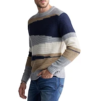 Wollen Colourblock Knit Sweater