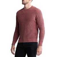 Washy Textured-Knit Sweater