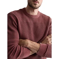 Washy Textured-Knit Sweater