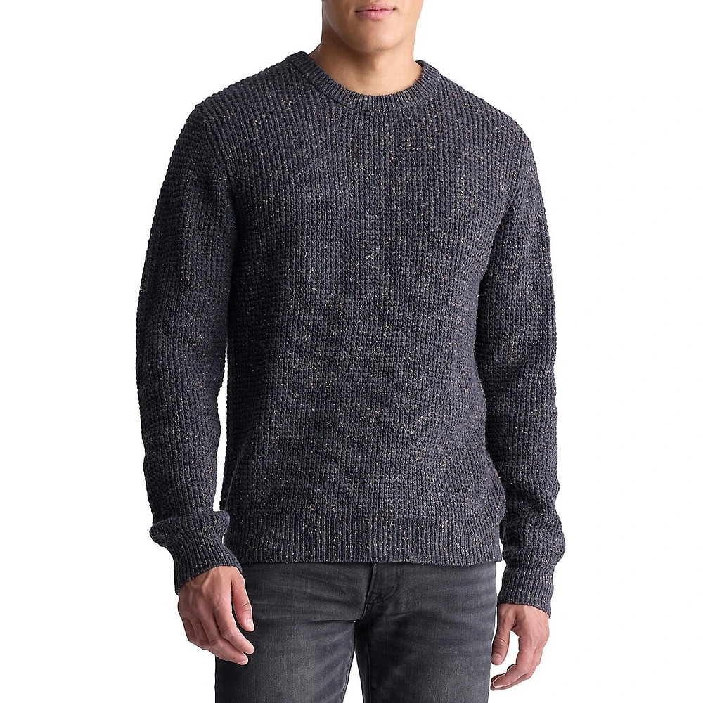 Wonder Speckled Textured-Knit Sweater