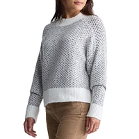 Kieryn Diamond-Knit Raglan Sweater