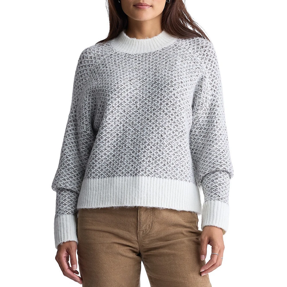 Kieryn Diamond-Knit Raglan Sweater