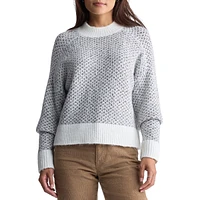 Kieryn Diamond-Knit Raglan Sweater