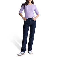 Tabbey Rib-Knit Top