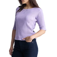 Tabbey Rib-Knit Top