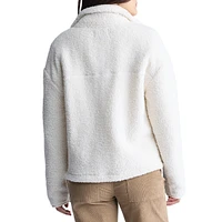Sena Quarter-Zip Teddy Pullover