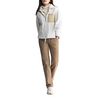 Sena Quarter-Zip Teddy Pullover