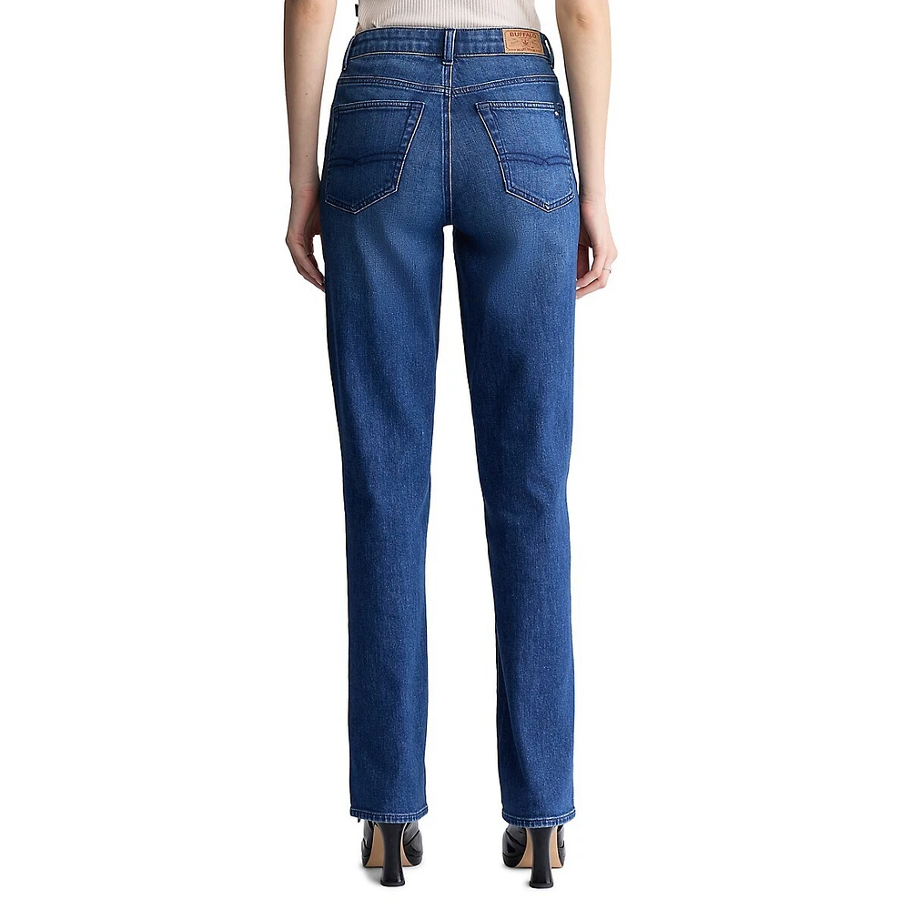 Mary Mid-Rise Stretch Jeans