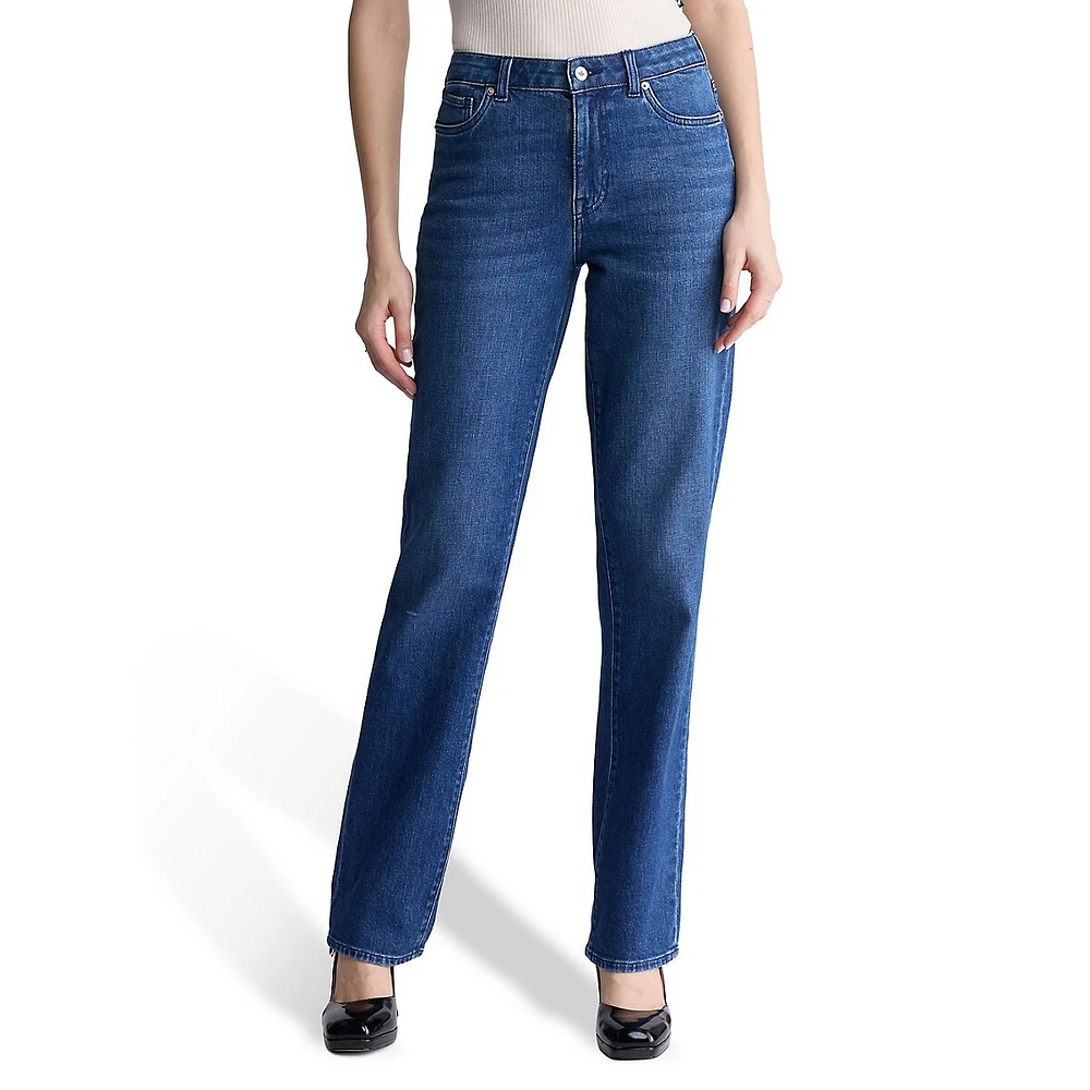 Mary Mid-Rise Stretch Jeans