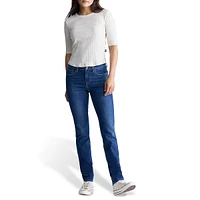 Carrie Mid-Rise Slim Stretch Jeans