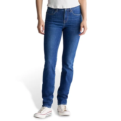 Carrie Mid-Rise Slim Stretch Jeans