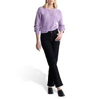 Mary Mid-Rise Straight-Leg Corduroy Jeans