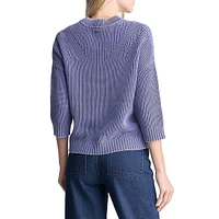 Kassanda Three-Quarter Sleeve Sweater